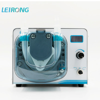 LEIRONG ZP3000ST Moteur à courant continu à fluide visqueux de haute qualité Mini pompe péristaltique de dosage réglable de laboratoire