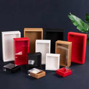 Biểu tượng tùy chỉnh in Craft đồ lót bao bì kraft giấy ngăn kéo vớ Hộp quà tặng - Product Image 6