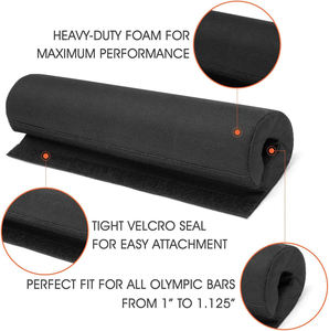 Protección de hombros para barra, protección de cuello para sentadillas, protección de hombros para levantamiento de pesas, esponja de espuma para hombros, barra de pesas - Product Image 5