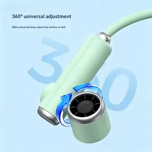 Ventilateur de cou portable électrique magnétique détachable 4000 mAh en plastique pour extérieur, rechargeable par USB - Product Image 3
