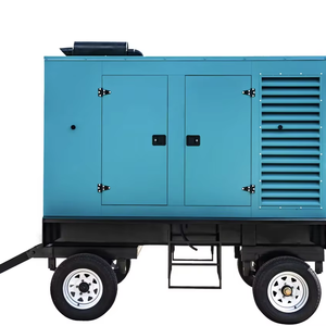 Generador Diésel Trifásico Riocardo CE EPA de 50KW-150KW, Máquina de Generación de Energía para Fábrica, Movimiento Silencioso sobre Cuatro Ruedas - Product Image 1
