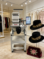 Machine à broder domestique à tête unique JY-1201, multicolore, haute vitesse, pour vêtements plats et personnalisation individuelle