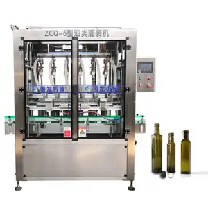 Wholesale fully automatic Easy cleaning automatic essential cooking oil bottle filling capping and labeling machine