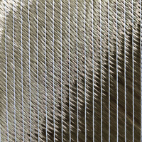 Tissu biaxial en basalte résistant à la chaleur fourni par le fabricant +45 Tissu en fibre de basalte haute densité