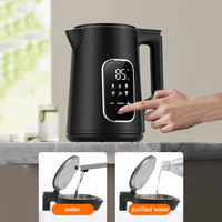 Bouilloire Électrique Intelligente Wi-Fi 2000W Sans Fil 220V 50Hz pour Thé et Eau Chaude