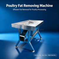 Machine automatique de décorticage et de dégraissage des gésiers, haute capacité, en acier inoxydable, équipement de traitement des entrailles de poulet, canard et oie