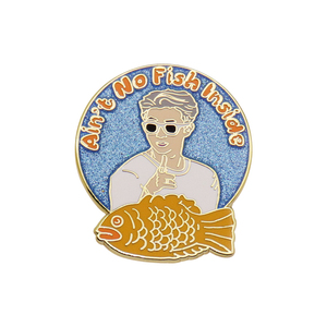 Broche Ailes d'Ange Populaire du Fabricant de Pins en Émail Dur Métallique Personnalisés de Haute Qualité, en Alliage de Zinc avec Logo Couleur Personnalisé - Product Image 6