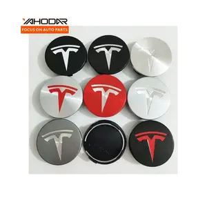 Auto Accessories Upgraded Car Wheel Center Cover For Tesla Model 3 Y 4 Pcs Wheel Center Hub Caps Cover