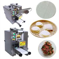Machine à faire des peaux de gyoza rondes et carrées de bonne qualité, machine à crêpes et pancakes