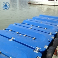 LLDPE quai de jet ski Ponton en plastique de haute qualité à vendre plate-forme de jetski PE