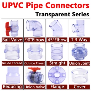 Válvula de Conexión Transparente para Tuberías de Riego, Válvula de Cierre de PVC para Acuarios y Peceras, Conector de Tubería - Product Image 6