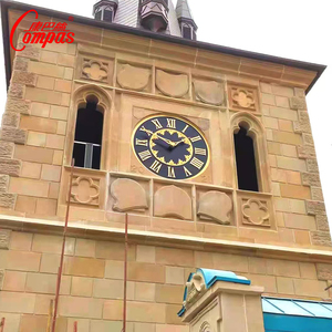 Fabricante de Relojes de Torre Suministra Relojes de Torre Arquitectónicos Grandes para Exteriores de la Marca <span class=keywords><strong>Compas</strong></span>, Modelo KTS-15 para Uso en Estaciones Escolares - Product Image 6