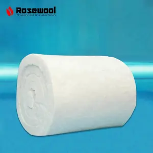 Manta de aislamiento de horno Manta de fibra de cerámica aislante térmica personalizada Precio de fábrica Mantas contra incendios