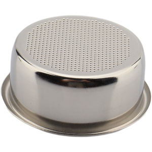 Filtro de cesta de acero inoxidable de grado alimenticio, filtro de cesta de café de 53mm, <span class=keywords><strong>2</strong></span> tazas de repuesto - Product Image 3