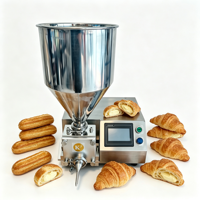 Machine à garnir les gâteaux, mousses, choux, chocolats, biscuits, puddings, cupcakes, crèmes et confitures pour boulangeries