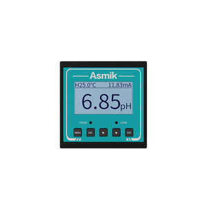 pH-mètre en ligne Asmik 0-14 pH, précision 0,02 pH, capteur pour le traitement des eaux usées industrielles avec sonde externe - Product Image 5