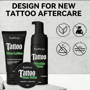 Crème de soin après tatouage de qualité supérieure avec logo personnalisé, baume cicatrisant apaisant pour le soin après tatouage - Product Image 4
