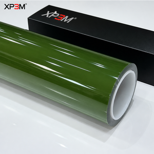 Film de protection de peinture (PPF) en vinyle TPU brillant OEM vert Racing XP3M 7,5 mil, auto-réparant, anti-rayures, anti-jaunissement, avec canaux de décompression d'air - Product Image 3