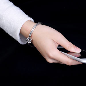 Bracelets et bracelets, lien nœud plaqué <span class=keywords><strong>or</strong></span> <span class=keywords><strong>18</strong></span> carat, bracelets, breloques, bon marché, collection 2020 - Product Image 6