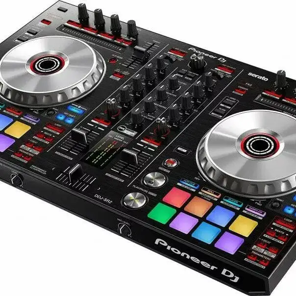 ALL QUALITY Pioneers Performance DJ controller DDJ-SR2 Black multicolor Audio equipment