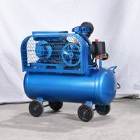 Compresseur d'air industriel à courroie 30L 8 bars, durable, portable, type piston, pour atelier et garage
