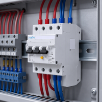 Pemutus Sirkuit Cerdas WIFI-RCBO dengan Metering Perlindungan Arus Residual IP65 Bahan PA66 Bersertifikasi CE