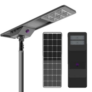 ไฟถนนโซลาร์เซลล์แบบรวม 80W ยี่ห้อ Yangde โมโนไซร์โคป แอลอีดี อลูมิเนียมอัลลอย ควบคุมผ่านแอพพลิเคชั่น สำหรับใช้งานภายนอกอาคาร - Product Image 5