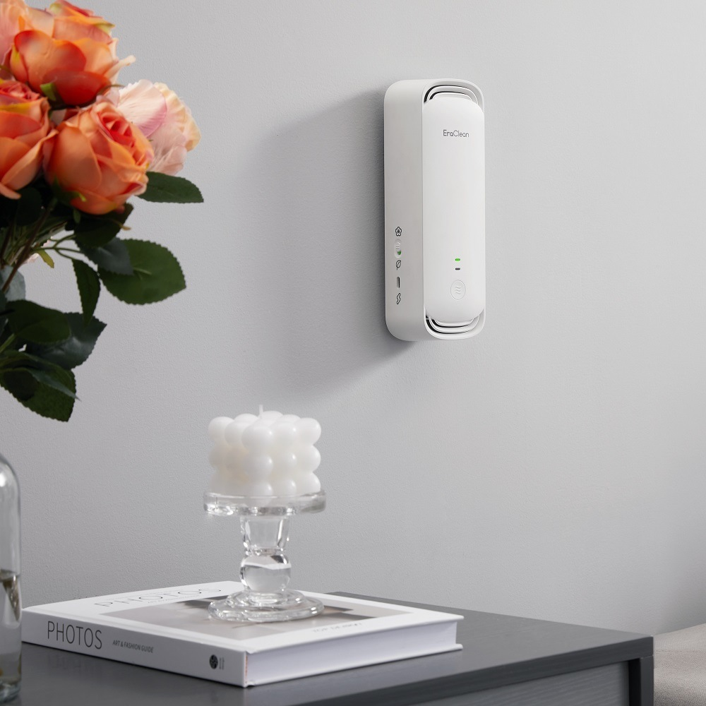 Ионизатор и озонатор EraClean, 1800 мАч, зарядка через USB, дезодорирующий очиститель воздуха для ванной комнаты