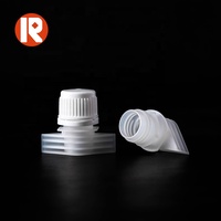 Bouchon PE 15 mm anti-fuite, durable, écologique, réutilisable, léger, facile à ouvrir, de qualité alimentaire, pour sachets de liquides (détergent, produits pour bébés)