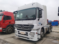 Camion tracteur d'occasion d'origine allemande, tête de camion Ben, à prix avantageux et de bonne qualité