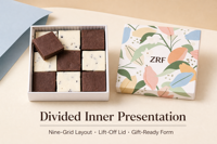 Emballage de mariage personnalisé en carton rigide de luxe, boîtes en papier pour chocolats et biscuits de qualité alimentaire pour célébrations