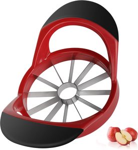 Outil professionnel pour fruits et légumes Trancheuse à pommes en acier inoxydable ultra tranchante à 12 lames Poignée <span class=keywords><strong>ergonomique</strong></span> en plastique Coupe-pomme - Product Image 1