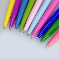Bolígrafo de Clic de 16 Colores en Oferta, Bolígrafos de Plástico para Firmas Comerciales a Precio Económico, Bolígrafos Decorativos
