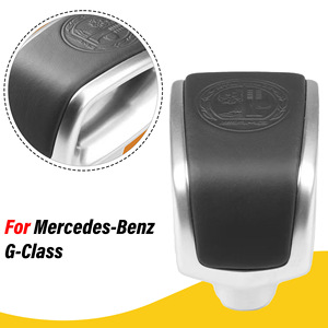 Mercedes-Benz G-Class Gear <b>Shift</b> <b>Knob</b> Aluminum Alloy Black White Ergonomic Manual Transmission Part W463 - Product Image 4
