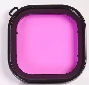 Caméra d'action étanche de <span class=keywords><strong>plongée</strong></span> rouge violet rose <span class=keywords><strong>filtre</strong></span> carré pour <span class=keywords><strong>Gopro</strong></span> <span class=keywords><strong>Hero</strong></span> 13 12 11 10 9 - Product Image 6