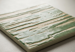 Azulejo Cerámico Moderno Verde Luminoso con Serigrafía Esmaltada 4x4, Adornos para Piscina, Diseño Artesanal a Medida para Diseño <span class=keywords><strong>de</strong></span> <span class=keywords><strong>Interiores</strong></span> - Product Image 5