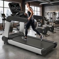 Professionelles Elektrisches Klappbares Laufband mit 7,0 PS AC-Motor, Manueller Neigung, 20 km/h Geschwindigkeit, LED-Anzeige, Kommerzielles Fitnessgerät