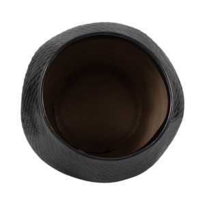 Vaso in ceramica con design testurizzato per soggiorno, decorazione per la casa, vaso per fiori, camera da letto, interni di casa - Product Image 5