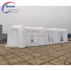 <span class=keywords><strong>Gros</strong></span> Pas Cher En Plein Air En <span class=keywords><strong>Verre</strong></span> Blanc Tentes Gonflables D'air Gonflable De tente de partie De Chapiteau de Mariage Tentes De Maison - Product Image 1