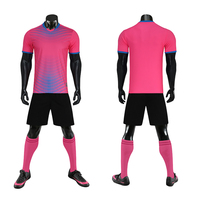 Uniformes de Fútbol OEM/ODM, Conjuntos de Camisetas de Fútbol Transpirables de Punto Personalizadas para Entrenamiento, Venta al Por Mayor