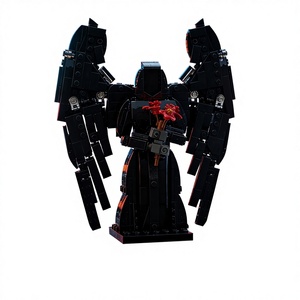 ตัวต่อเลโก้พลาสติกแบบพกพา รุ่น Black Devil ยอดนิยมขายดีข้ามประเทศ ของเล่นประกอบรูปดอกไม้สุดฮิต สำหรับเด็กอายุ 14 ปีขึ้นไป - Product Image 1