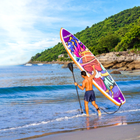 Chine Fournisseur doré Pas cher surf supboard efoil paddle gonflable stand up planche de surf électrique Isup de haute qualité