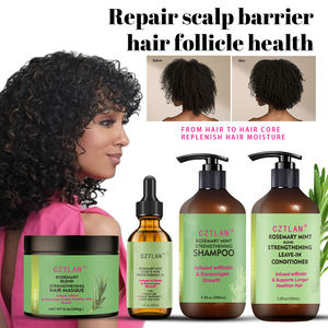 Özel etiket saf organik toptan biberiye nane derisi yağı saç güçlendirilmesi yağ biberiye yağı saç büyüme - Product Image 3