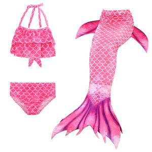 <span class=keywords><strong>Sirena</strong></span> per il nuoto ragazze Costume da bagno principessa Bikini Set Costume da bagno Costume da bagno (con Monofin) - Product Image 2