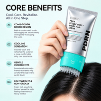 Sérum capillaire PDRN à marque privée avec caféine, complexe bio-peptides et spicules, sérum rafraîchissant et apaisant pour le cuir chevelu 100ml