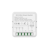 Mini interrupteur intelligent 16A, module d'interrupteur LED intelligent pour éclairage, vente en gros, compatible Matter via Wi-Fi