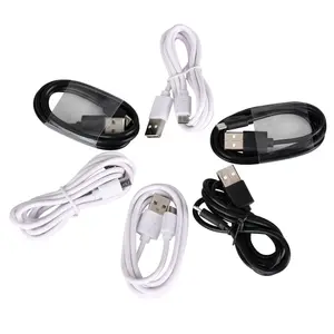 factory wholesale cheap price PVC black V8 micro usb charge cable compatible with Kindle MP3 PS4 micro-usb data charging cables