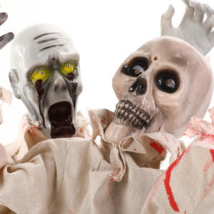 Jouet fantôme demi-bête réaliste en plastique à piles pour scène <span class=keywords><strong>de</strong></span> maison hantée, avec effets sonores amusants et rugissants, idéal pour Halloween - Product Image 6