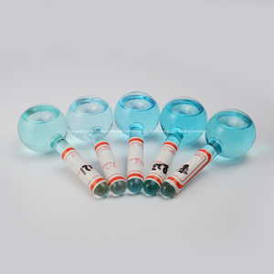 Productos más vendidos, productos de belleza al por mayor, masajeador para el cuidado de la piel, rodillo facial azul, globos de hielo mágicos - Product Image 3