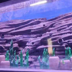 Hochklare Sofort Lieferbare Preiswerte Kratzfeste Ozeanwelt-Aquarium Acryl-Fischbecken - Product Image 4